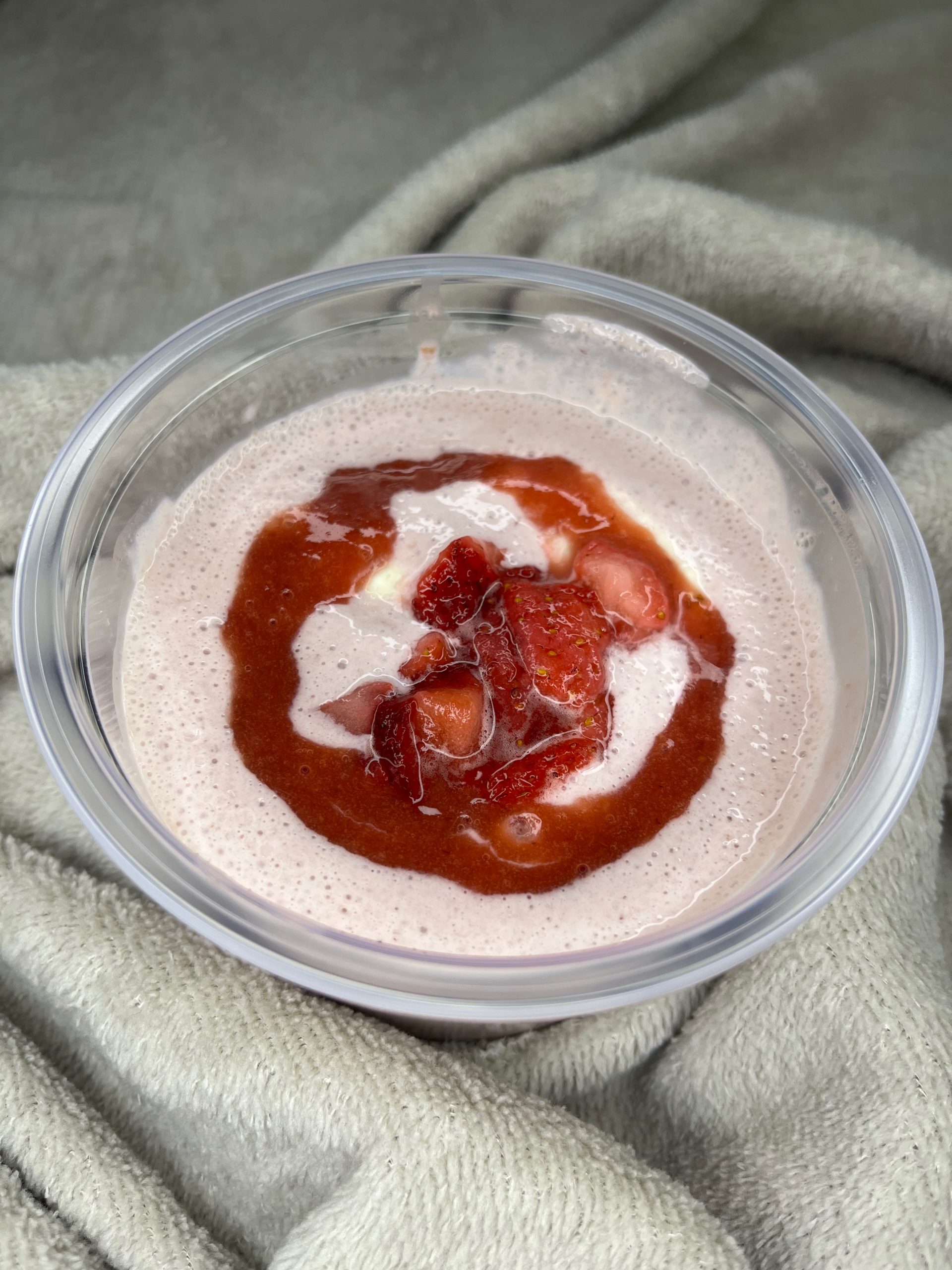 Eperleves vaníliás mascarpone galuskával