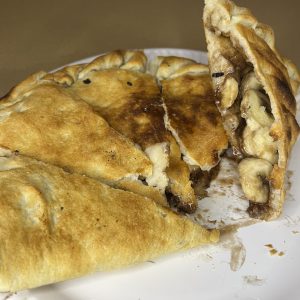 Nutellás-banános calzone